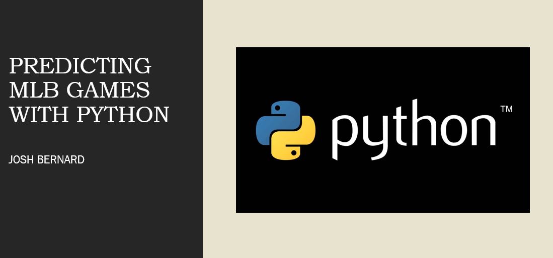 Predicting MLB games with Python